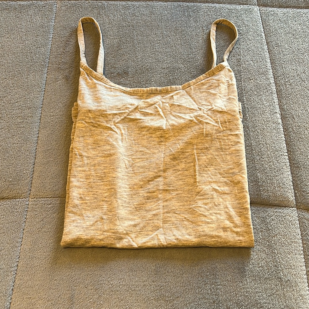 Gray Basic Tank Top